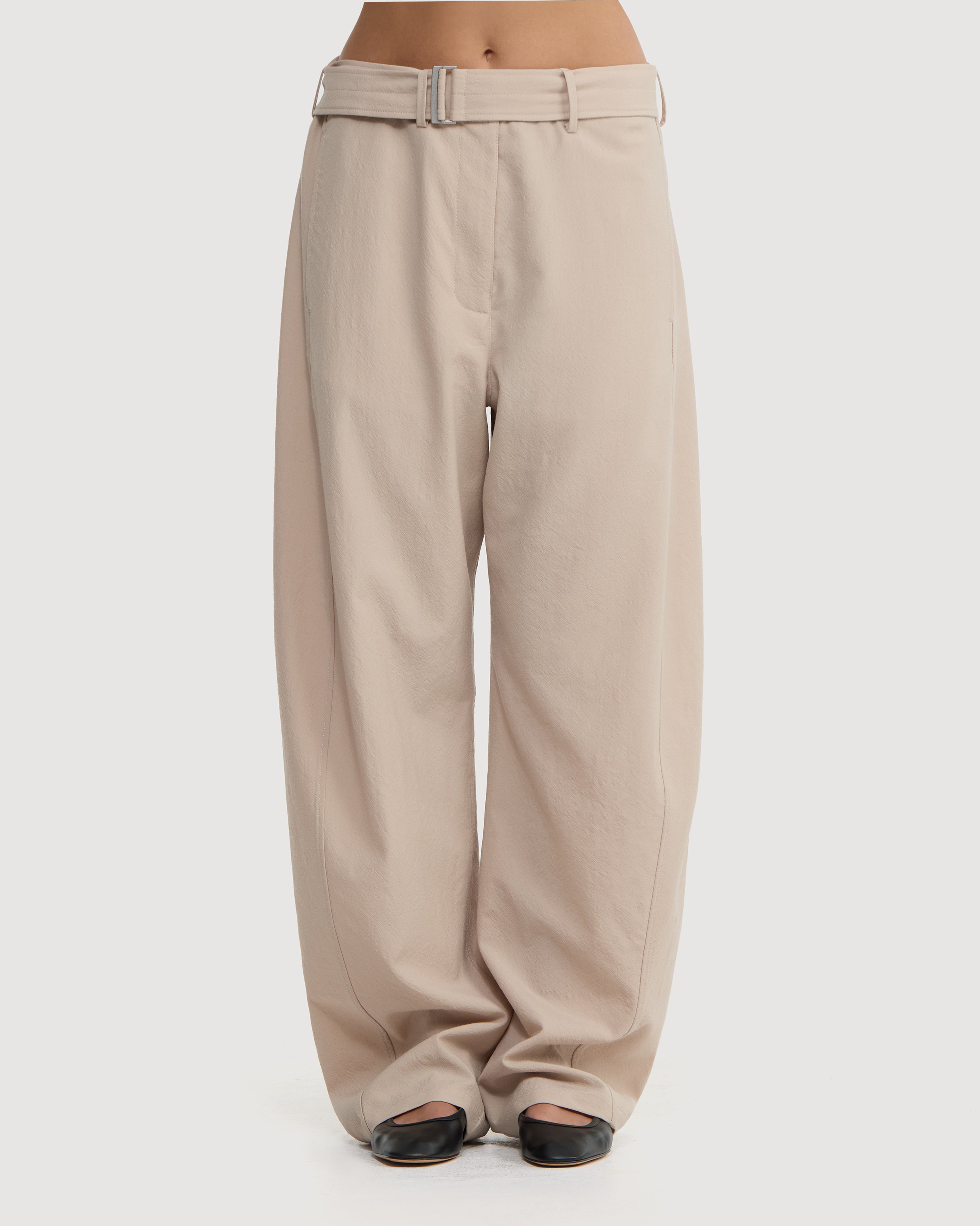 Belted pants
