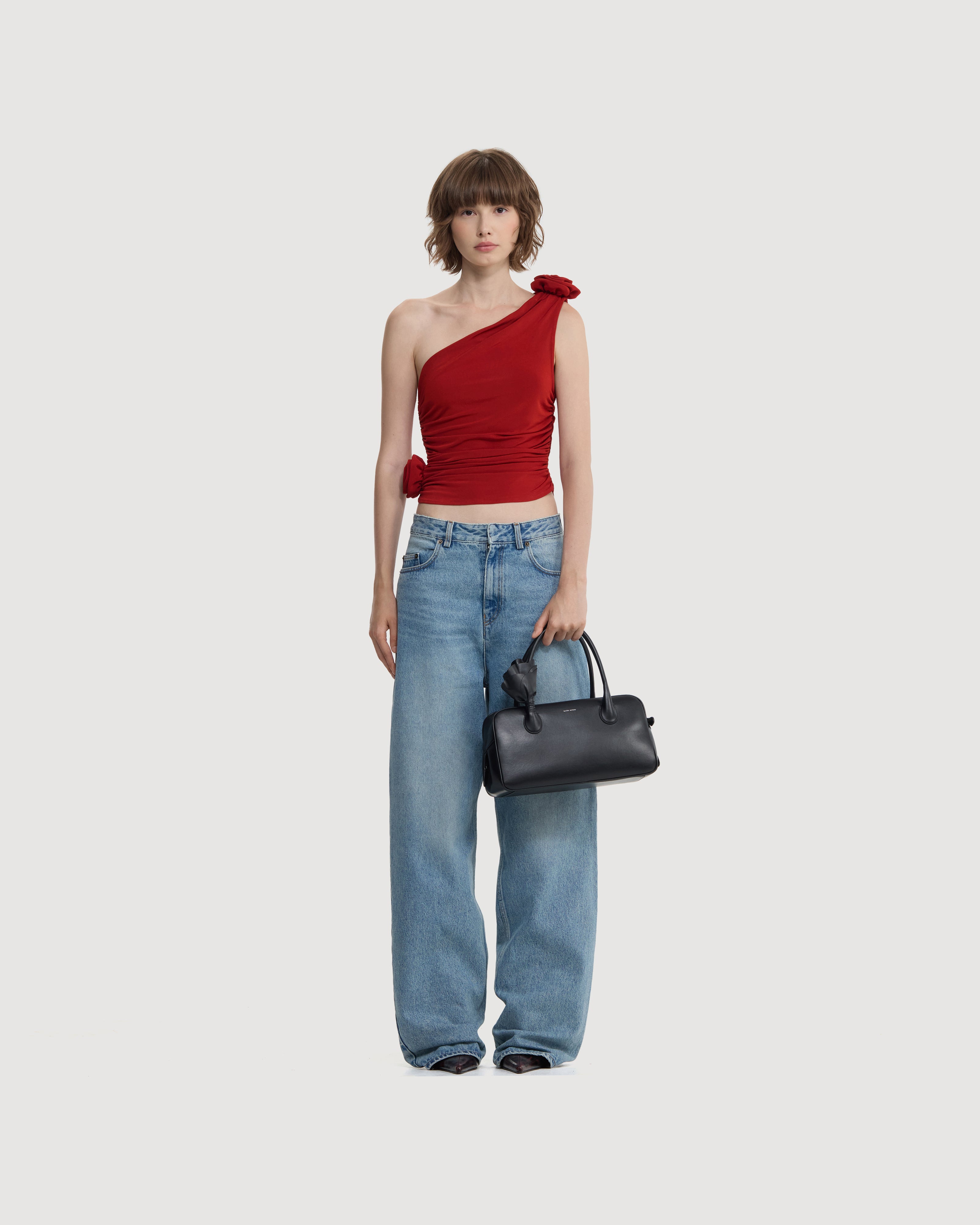 One-shoulder top