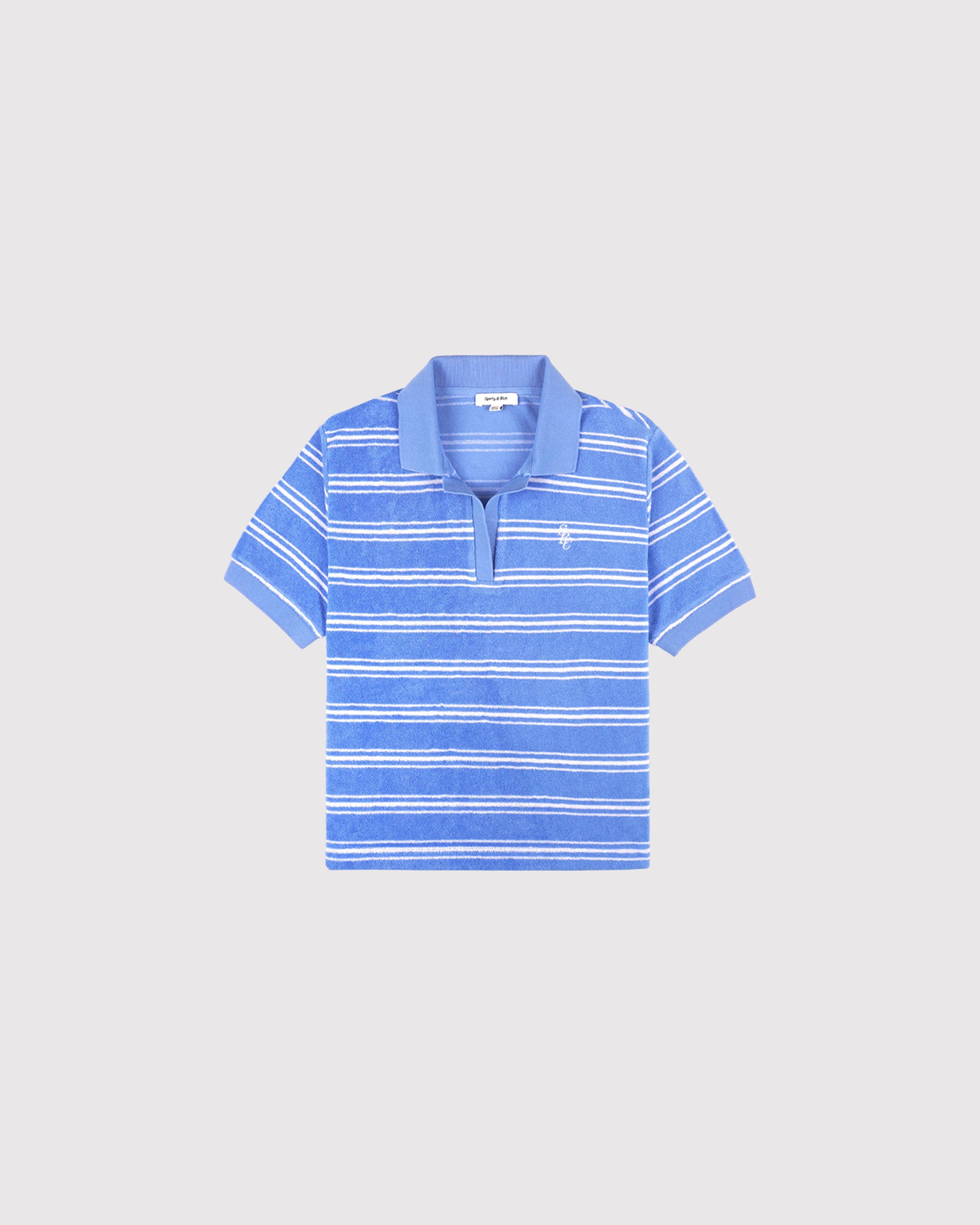 Polo in juniper cotton