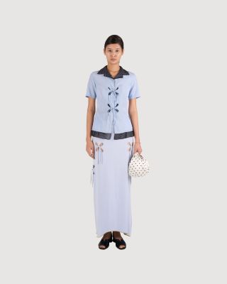 Anechka petal shirt