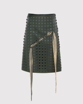 Laser-cut skirt