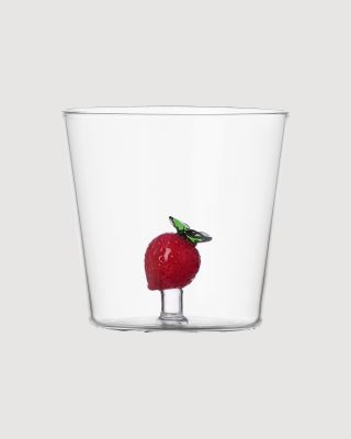 Fruits & Flowers strawberry tumbler