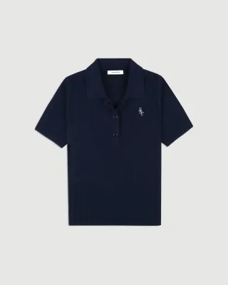 SRC ribbed polo