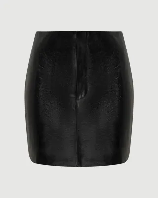 Leather skirt