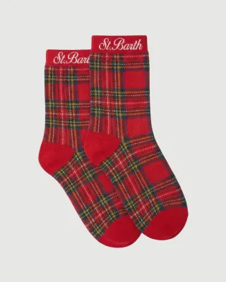 Tartan socks