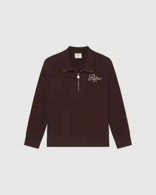 Ritz half-zip polo