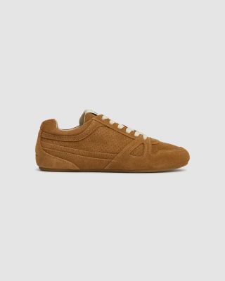 Low-top sneakers in suede