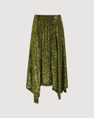 Mid length skirt
