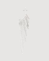 Crystal-embellished earrings
