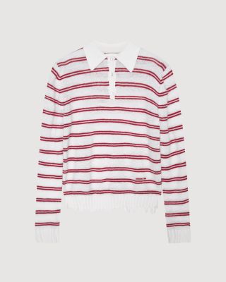Striped polo
