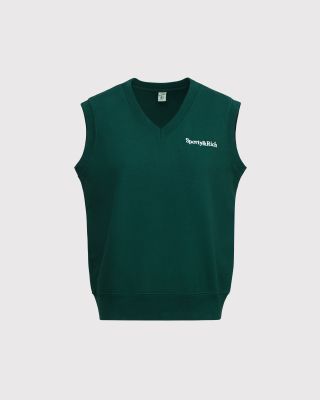 V-neck cotton vest