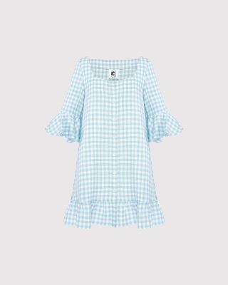 Marseille linen mini dress