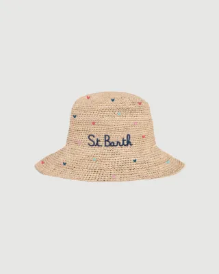 Raffia hat