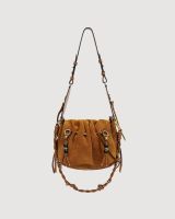 Suede bag