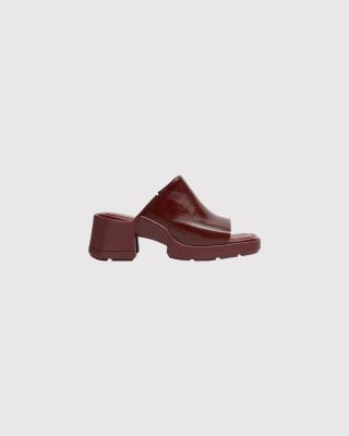 Clarin mule sandals heel