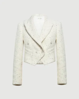 Knitted blazer