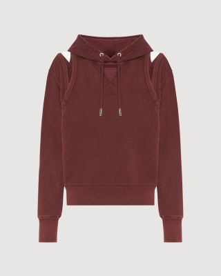 Cut-out hoodie