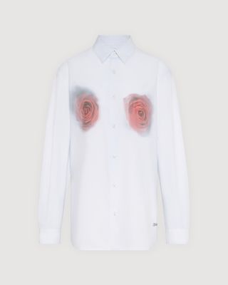 Blurry Roses shirt