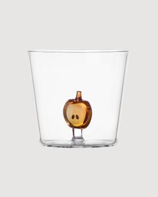 Fruits & Flowers tumbler Half Apple