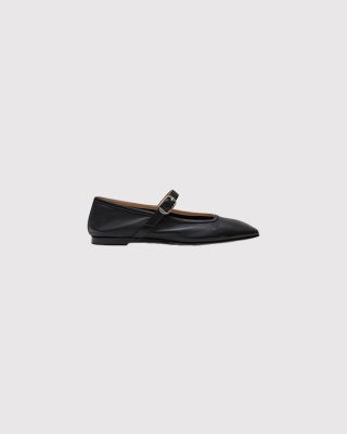 Ballet leather flats