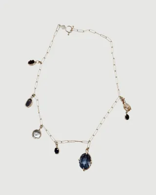 Multi-gemstone necklace