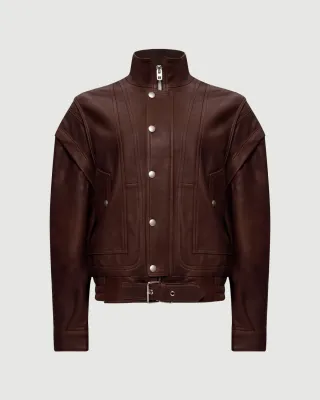 Leather jacket