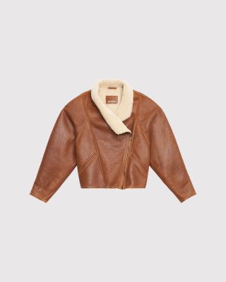 Blondine leather jacket