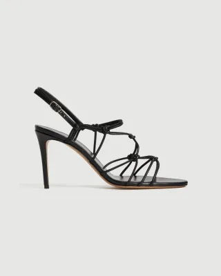 GRACE SANDAL HEEL BLACK