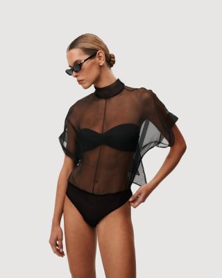 Pirouette bodysuit thong