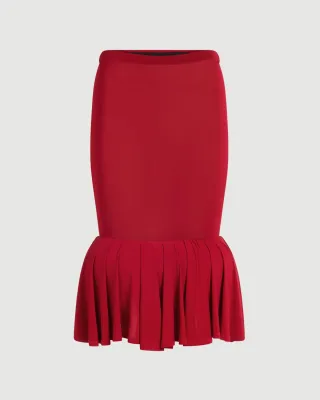 Viscose skirt