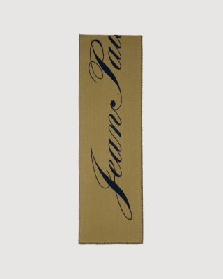 Signature wool scarf