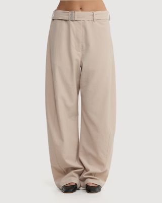 Belted pants