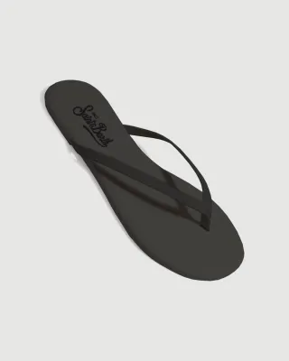 Leather flip-flops