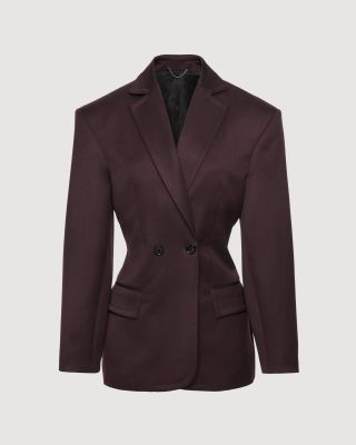 AW25 BLAZER 01 BURGUNDY 