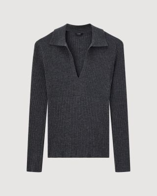 Merino wool polo