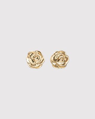 Rose earrings