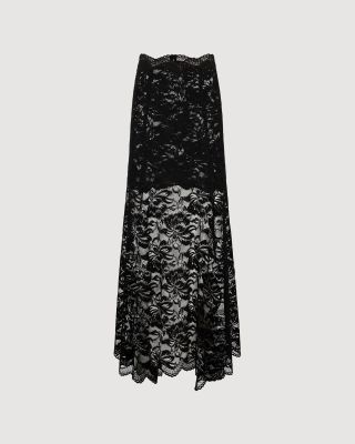 Fitted long skirt