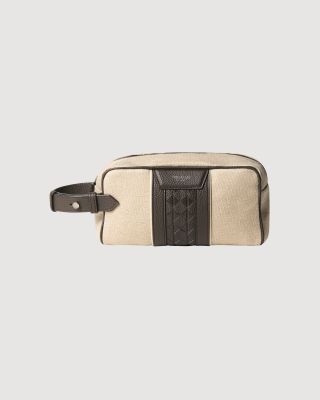 Canvas wash bag