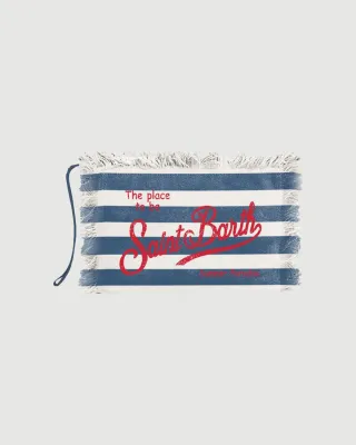 Vanity striped bag