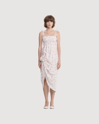 Atlanta linen strap dress