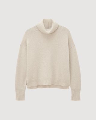 Brushed cashmere jumper