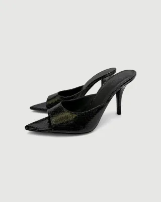 Perni shiny calf leather