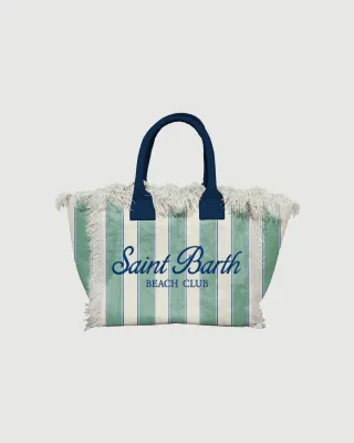 Vanity striped bag
