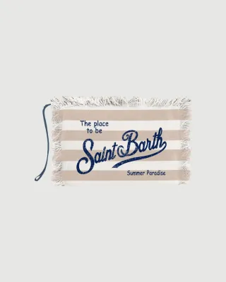 Vanity striped bag