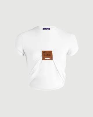 Leather Tag T-shirt