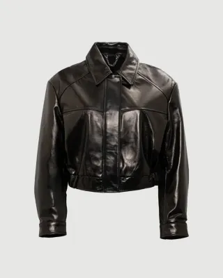 Leather jacket